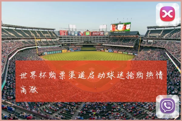 世界杯购票渠道启动球迷抢购热情高涨